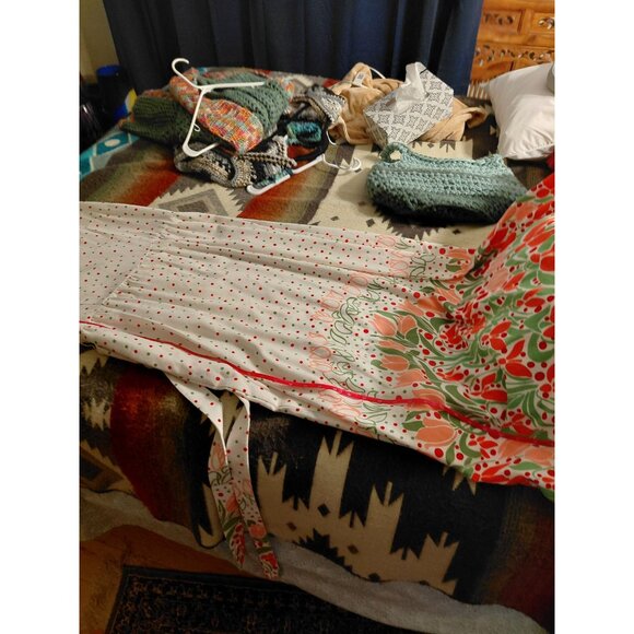 Vintage maxi handmade tulip sundress Holland Michigan - Picture 10 of 11